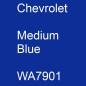 Preview: Chevrolet, Medium Blue, WA7901.